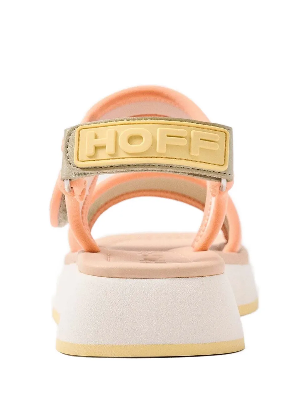 Hoff platform touch-strap sandals Pink
