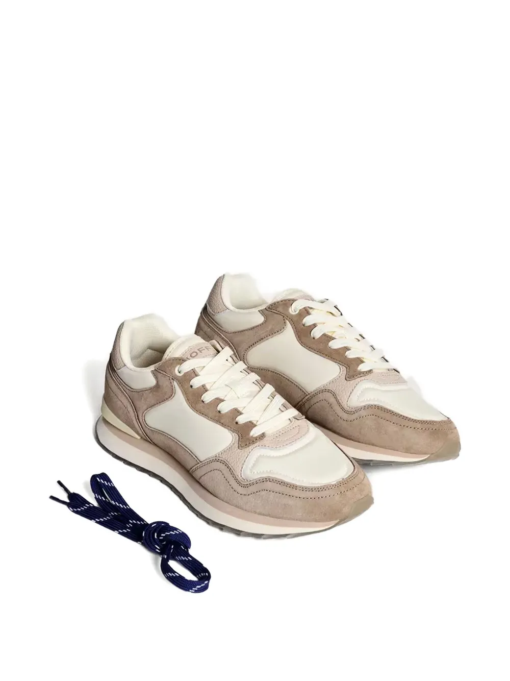 Hoff Thessaloniki panelled sneakers Brown