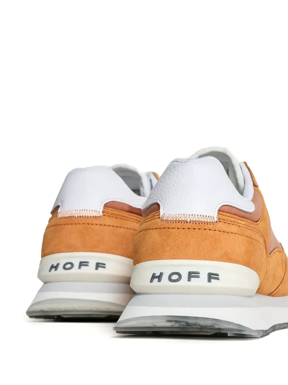 Hoff Sneakers met suède vlak - Oranje
