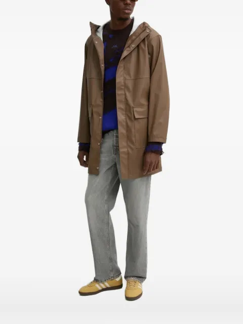 Herschel Supply Co. hooded flap-pocket coat