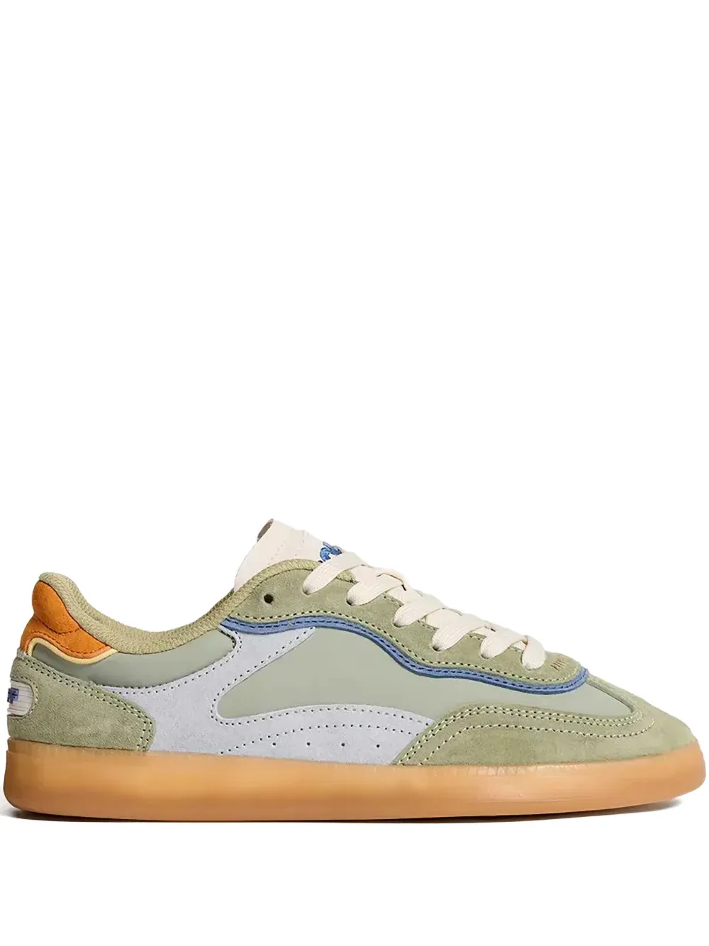 Hoff Park sneakers met suède vlakken Groen