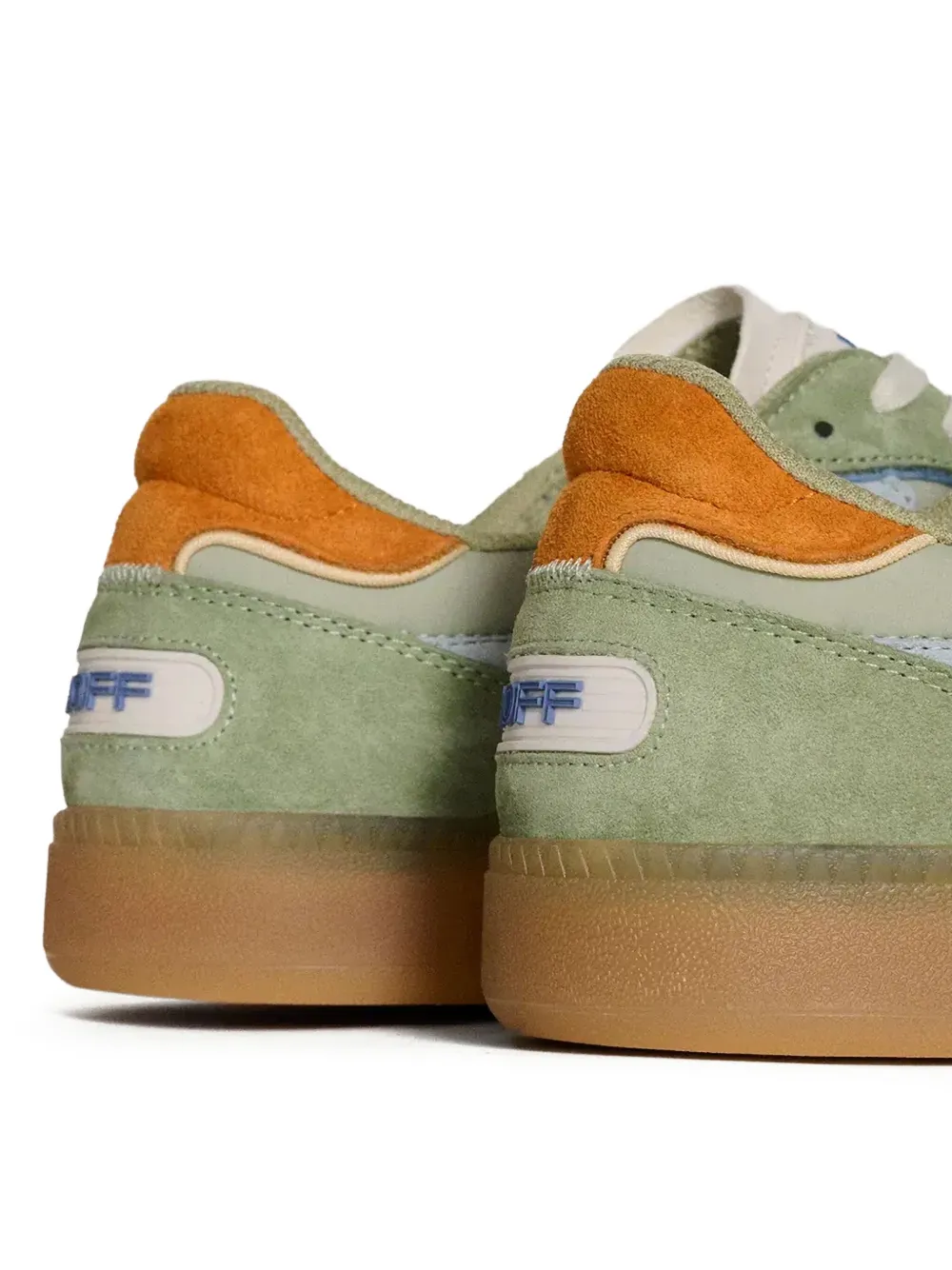 Hoff Park sneakers met suède vlakken Groen
