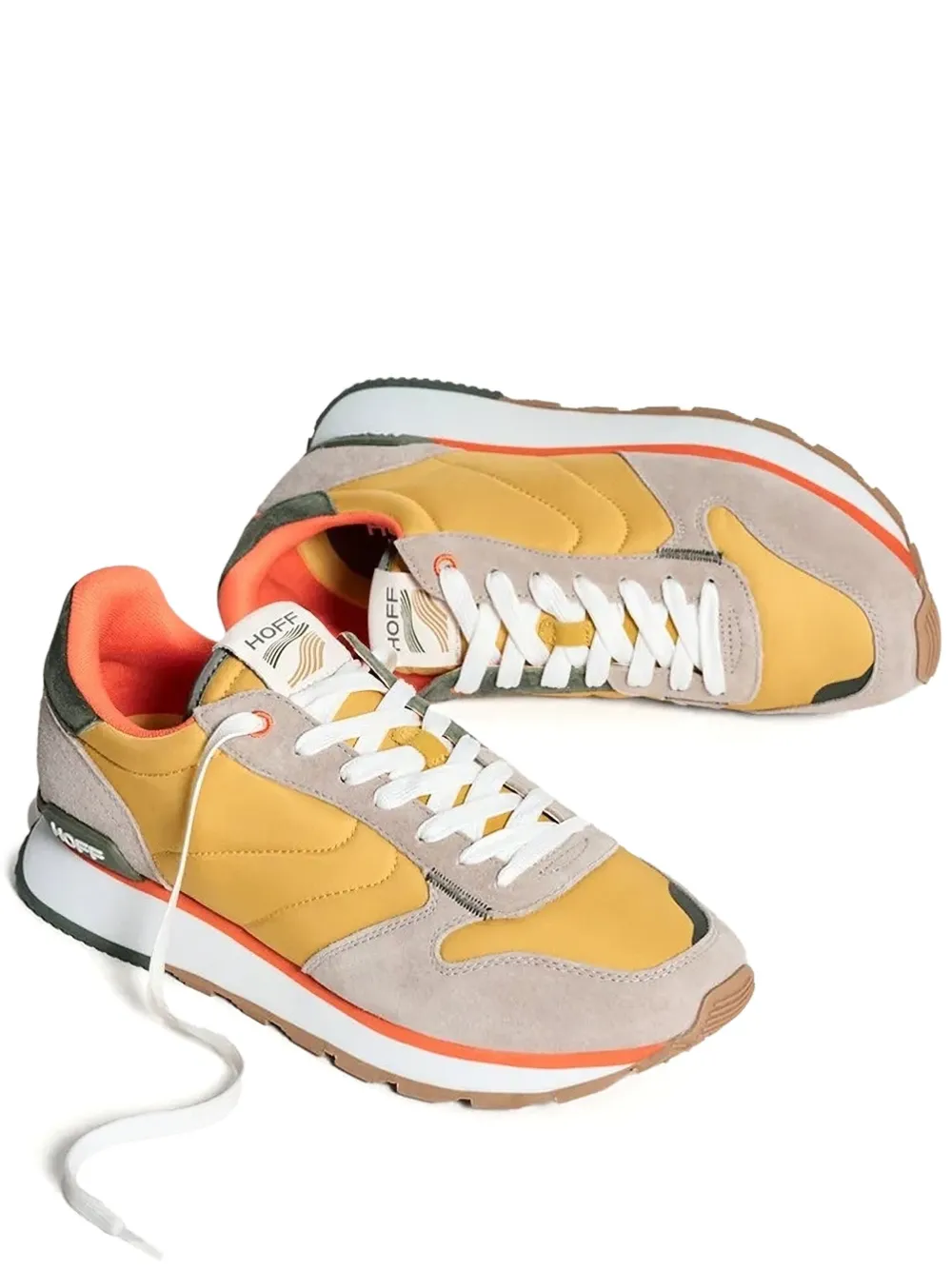 Hoff quilted sneakers | Yellow | Image 1