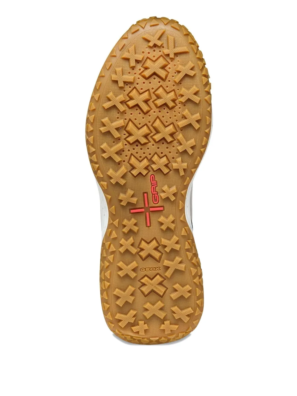 Geox Oliviera + Grip Mesh-panel Sneakers In Neutral