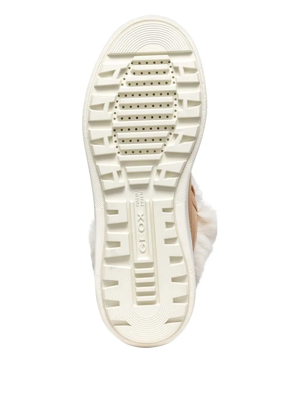 Geox Dalyla enkellaarzen met rits Beige