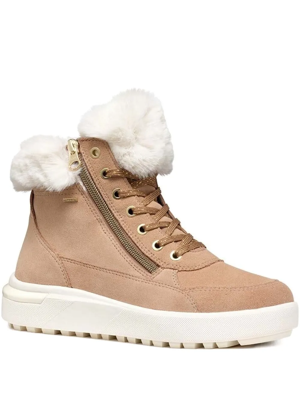 Geox Dalyla zip-detail ankle boots Neutrals