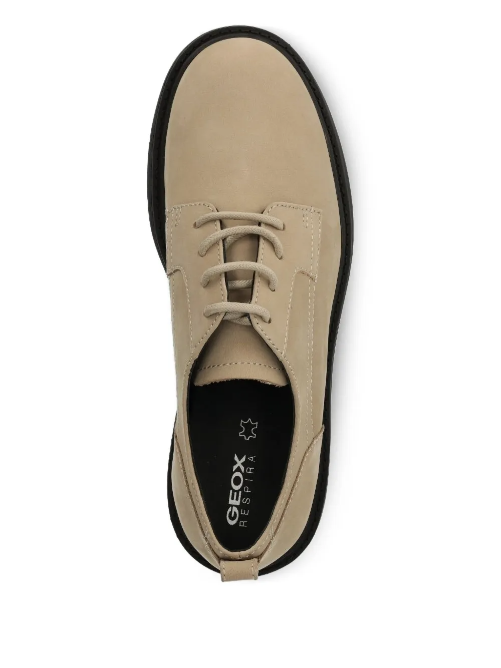 Geox lace-up platform shoes Neutrals