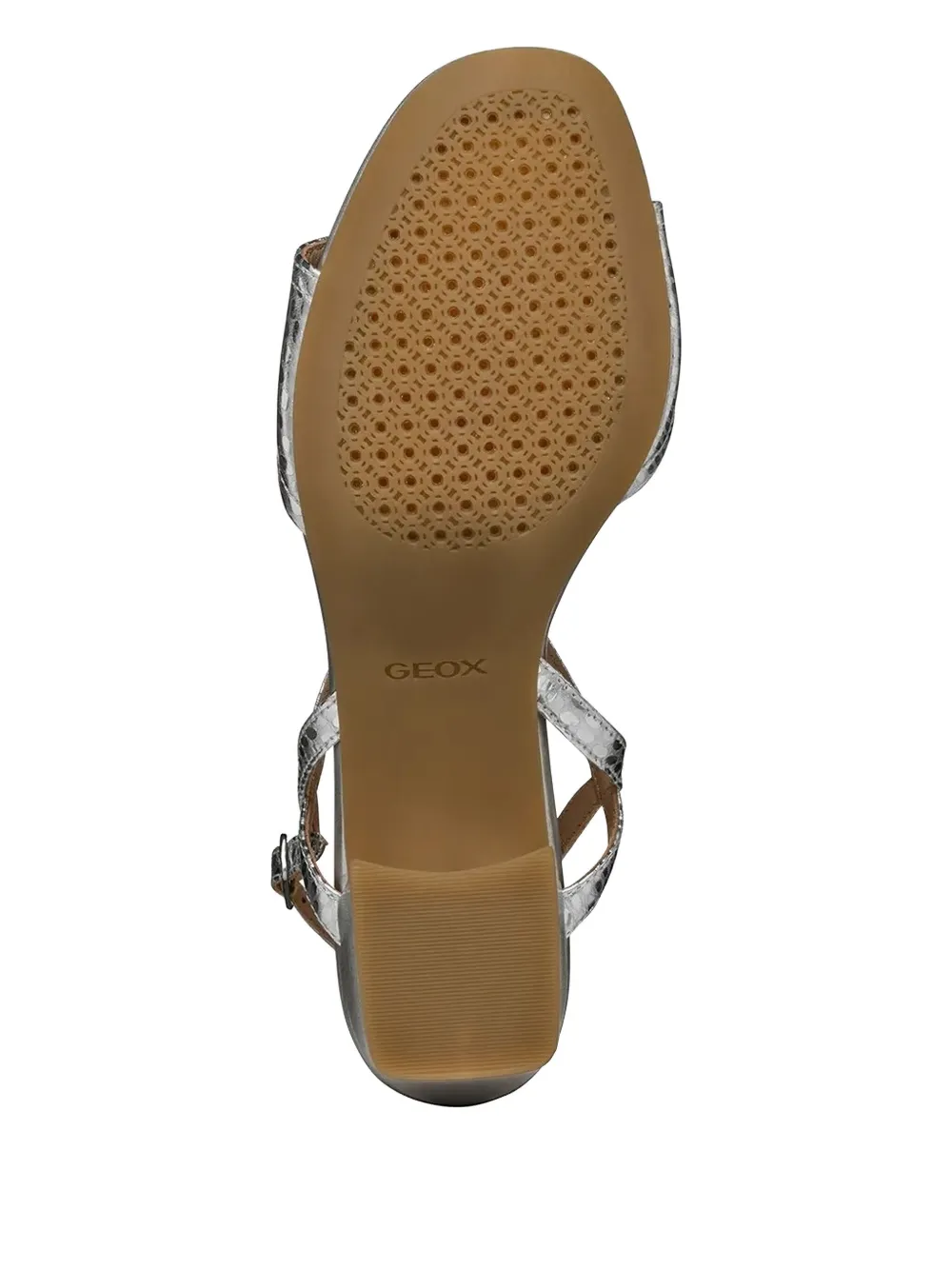 Geox 50mm Eraklia Snakeskin-effect Block-heel Pumps In Gray