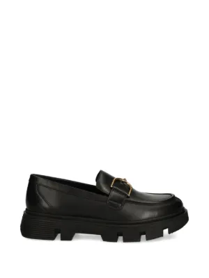 Nike Air Max Phenomena Leather Loafers | Black | FARFETCH