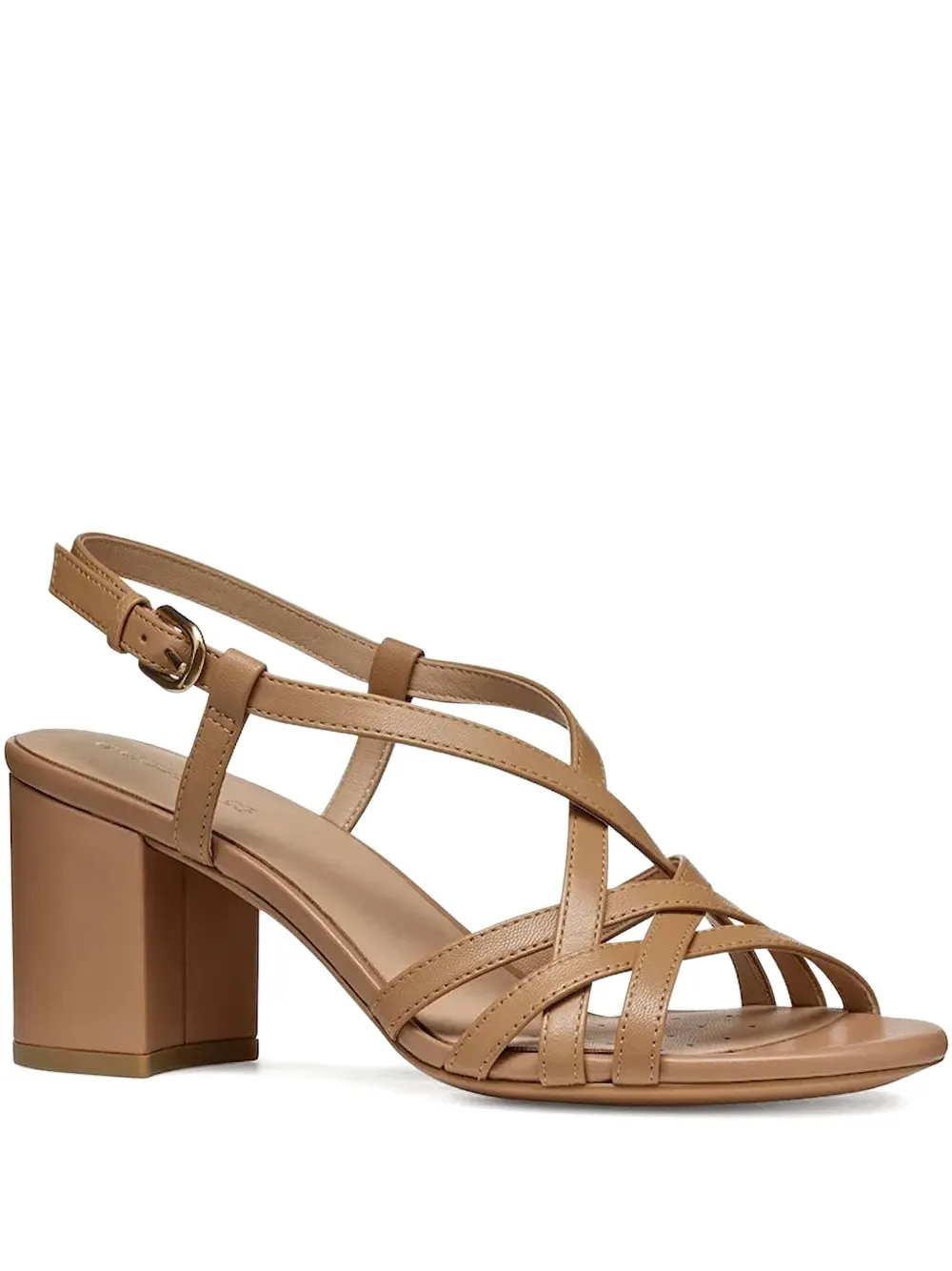Geox 65mm block-heel sandals Brown