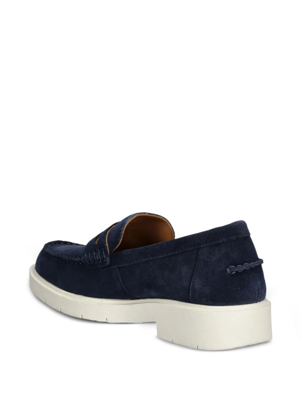 Geox Suède loafers Blauw