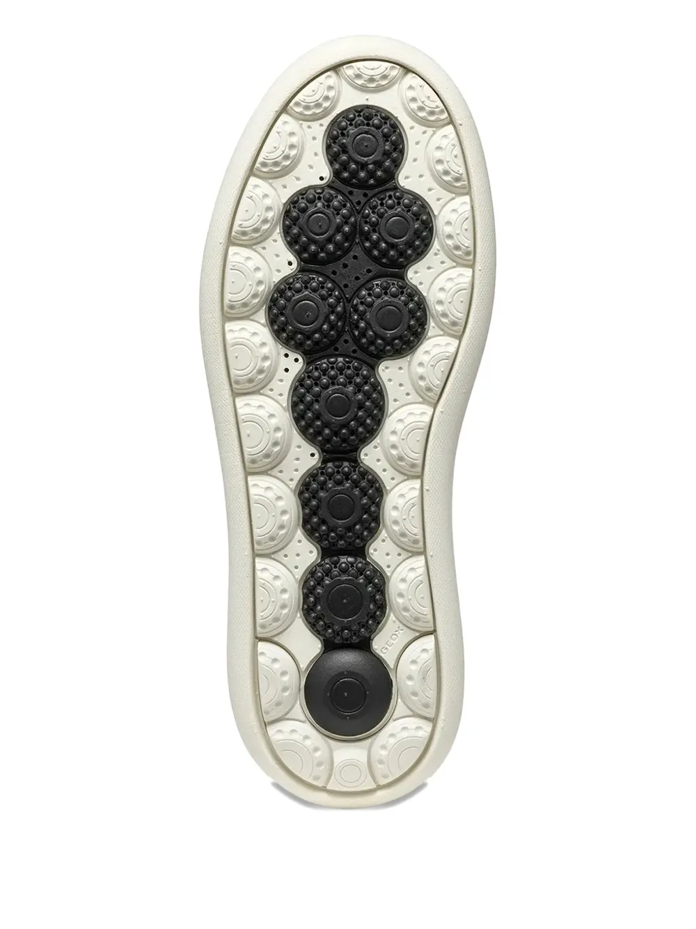 Geox Spherica Ecub-2 Snakeskin-detail Platform Sneakers In White