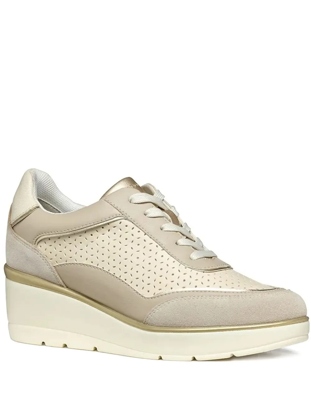 Geox Ilde wedge sneakers Neutrals