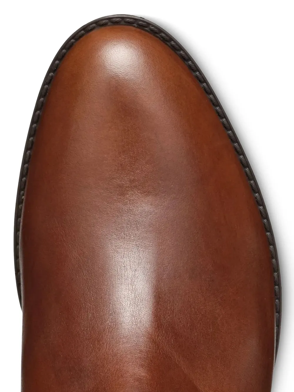 Geox 35mm buckle-detail leather knee-high boots Brown