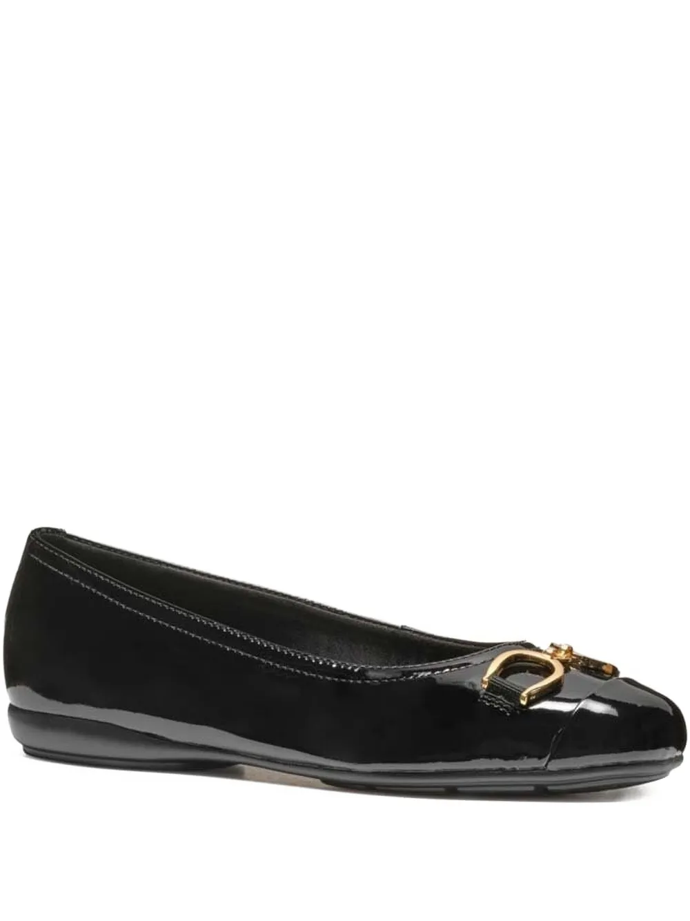 Geox buckle-detail ballet flats | Black | Image 1