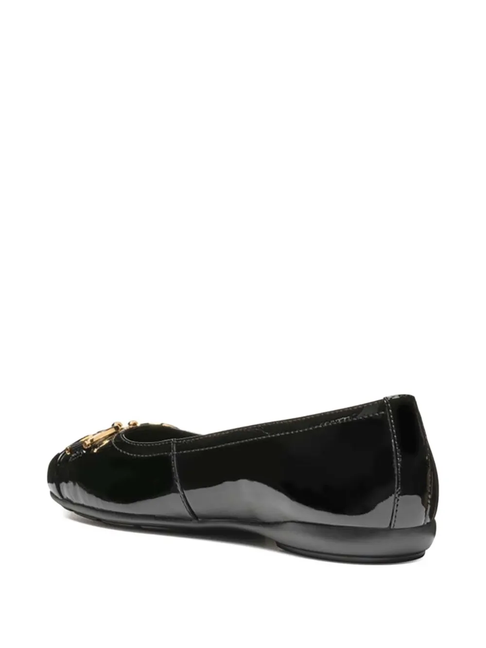 Geox buckle-detail ballet flats Black