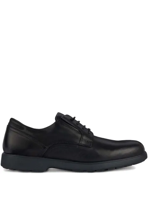 Geox lace-up leather derby shoes