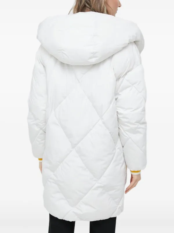 Geox キルティング フーデッドジャケット | ホワイト | FARFETCH JP