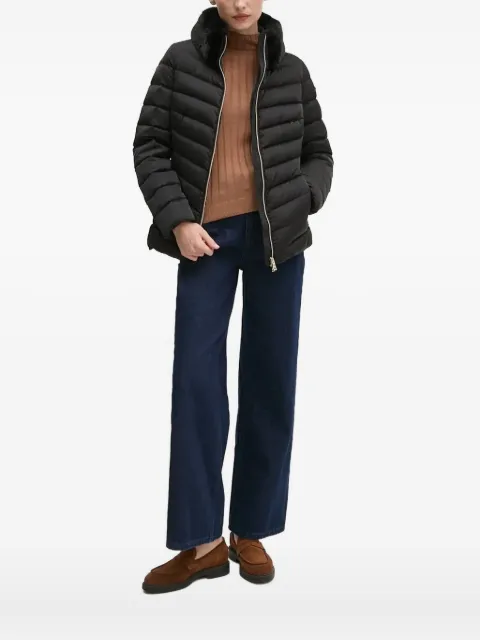 Geox quilted high-neck jacket