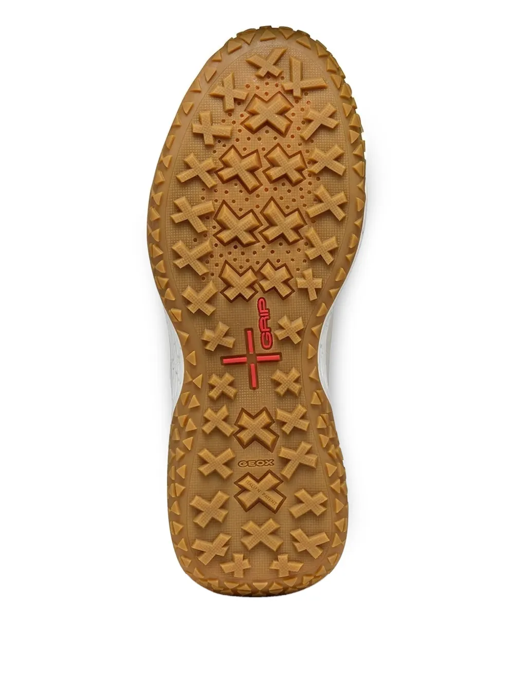 Geox Chunky sneakers met mesh vlakken Beige