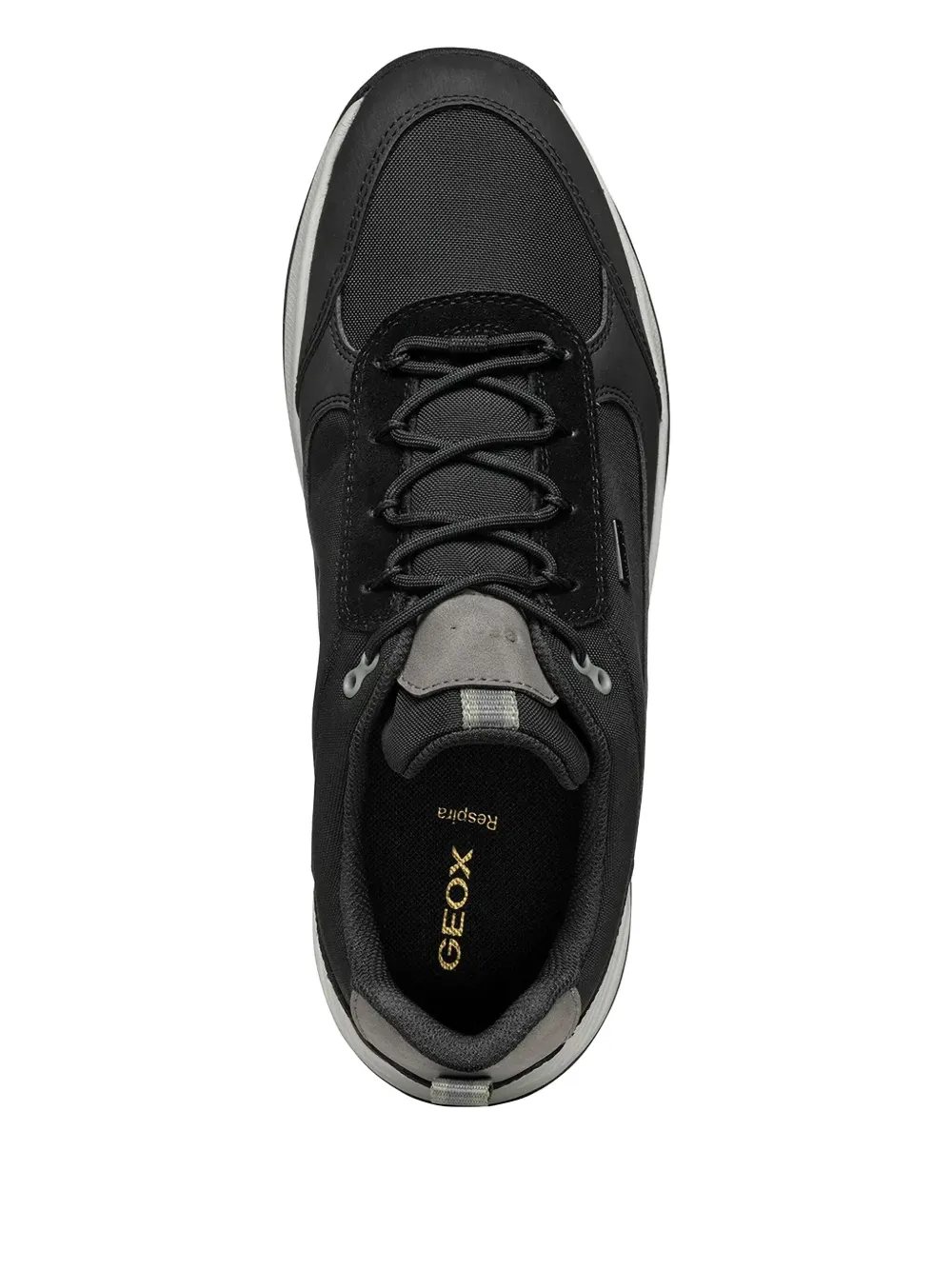 Geox Terrestre ABX lace-up panelled sneakers Black