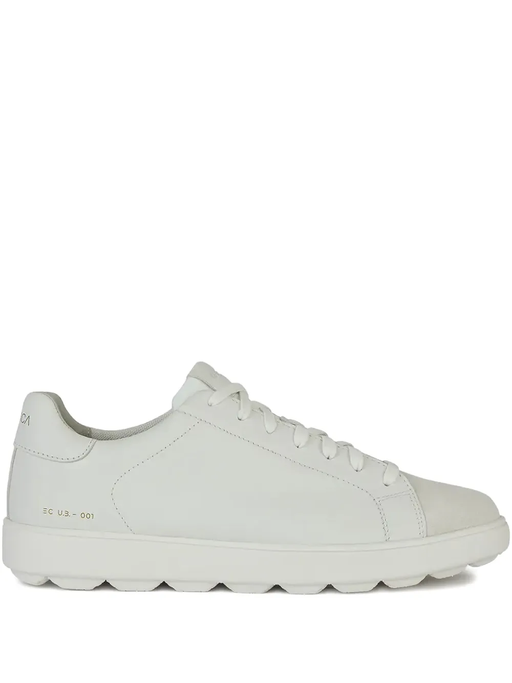 Geox Spherica™ ECUB-1 leather sneakers | White | Image 1