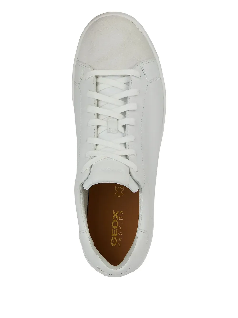 Geox Spherica™ ECUB-1 leather sneakers White