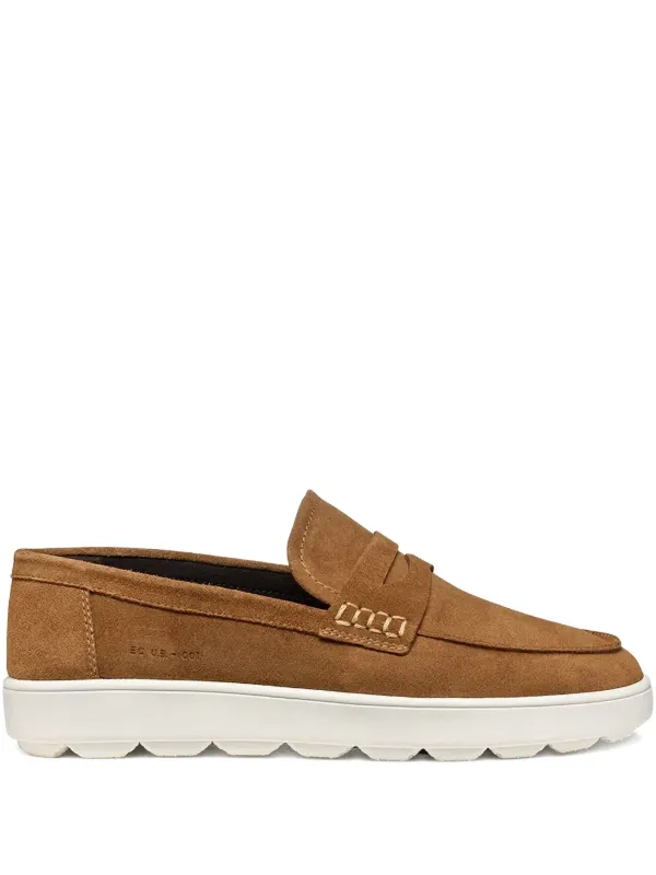 美品】GEOX ジェオックス 本革 ラウンドファスナー ローファー GEOX - 美品！GEOX ローファー パンプス GEOX ローファー