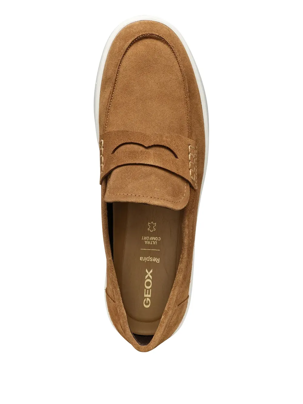 Geox Spherica Ecub-1 penny-slot loafers Bruin