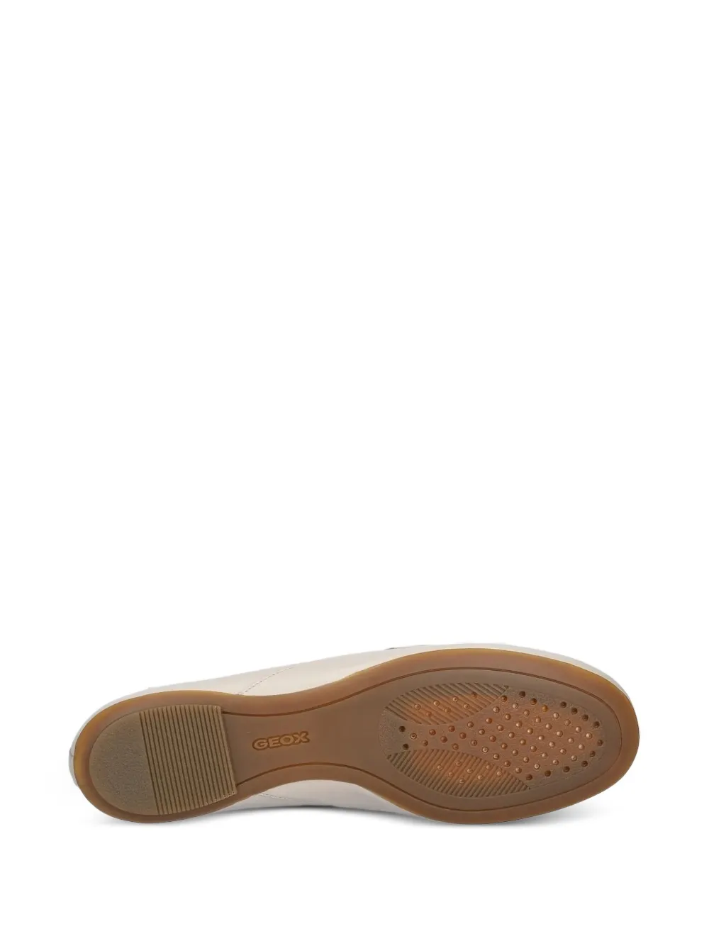 Geox buckle-detail loafers White