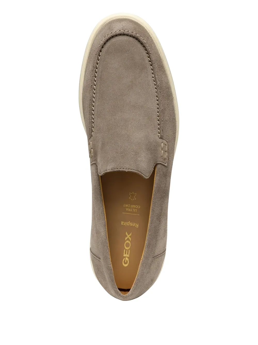 Geox Spherica™ EC17 suede loafers Grijs