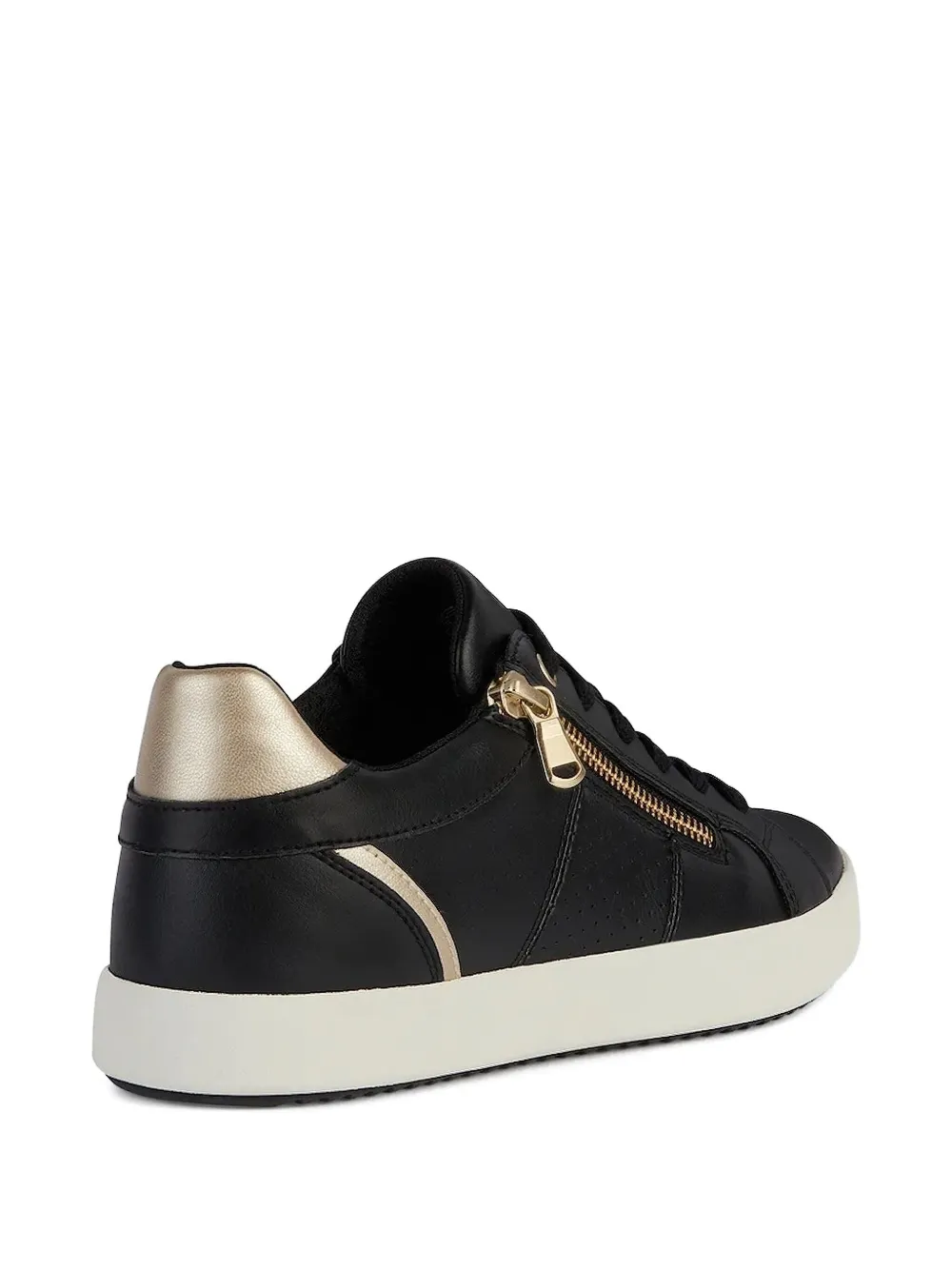 Geox Blomiee leather sneakers Black