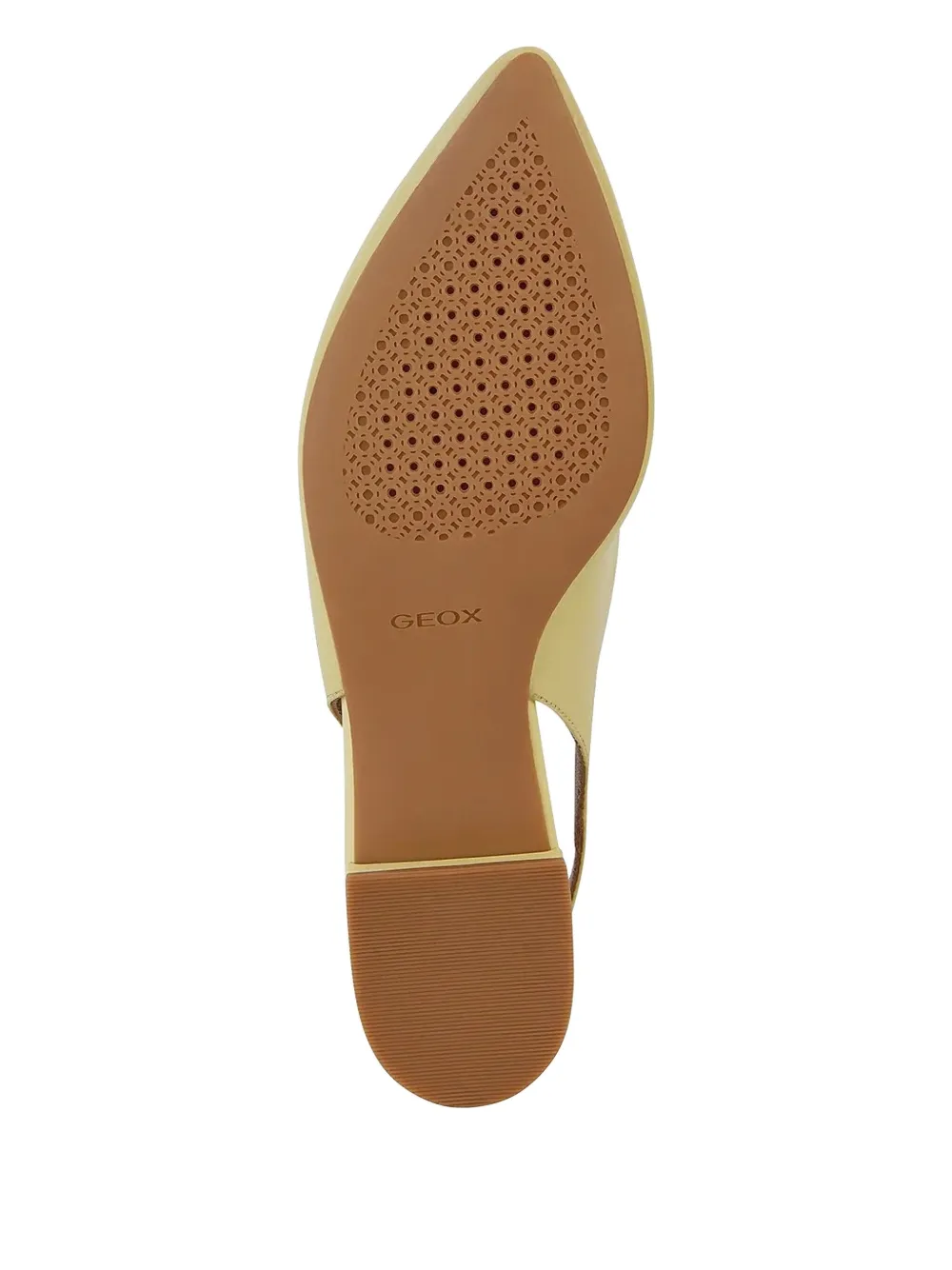 Geox Charyssa slingback flat pumps Yellow