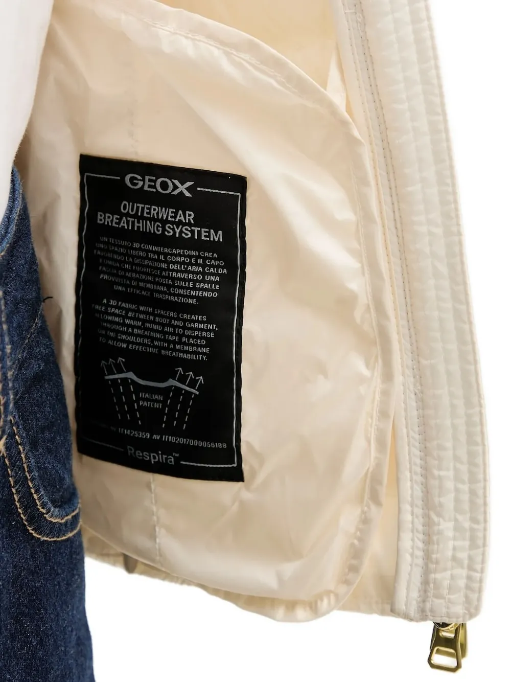 Geox Jaysen quilted zip-front vest F1819