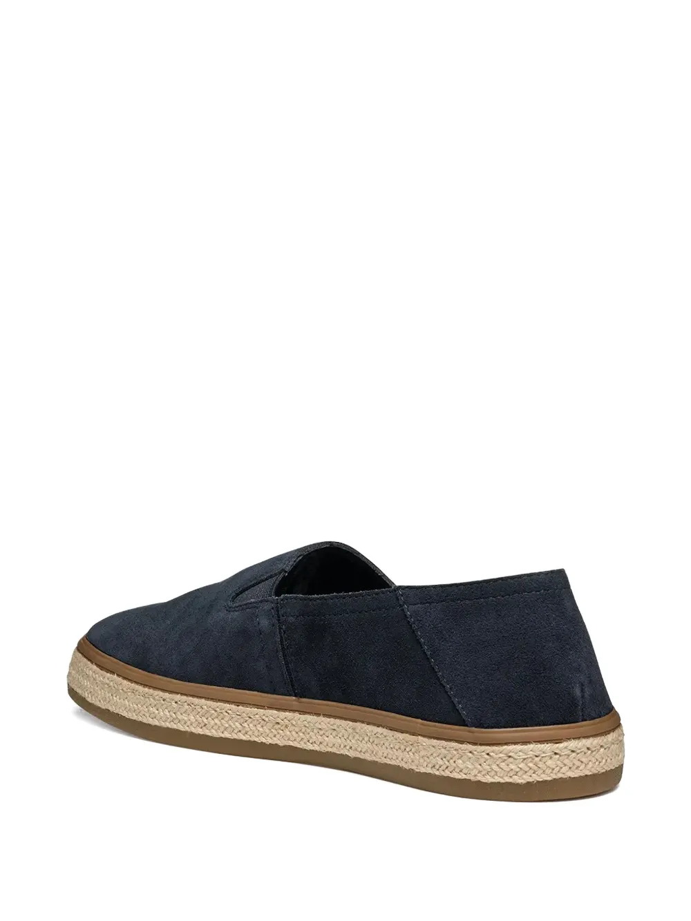 Geox Suède espadrilles Blauw