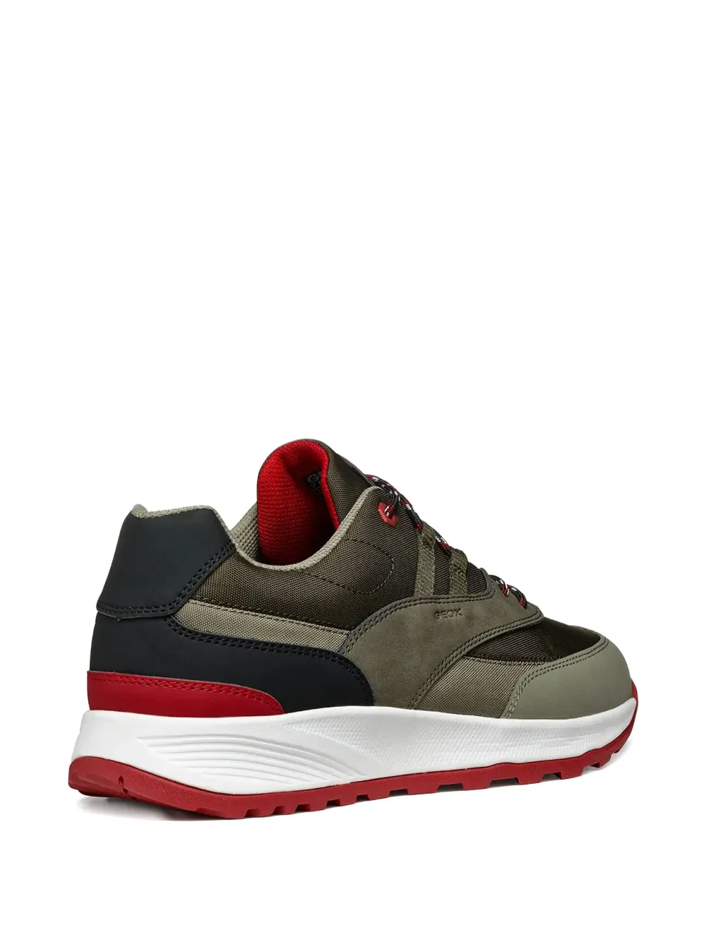 Geox Terrestre sneakers met vlakken Groen