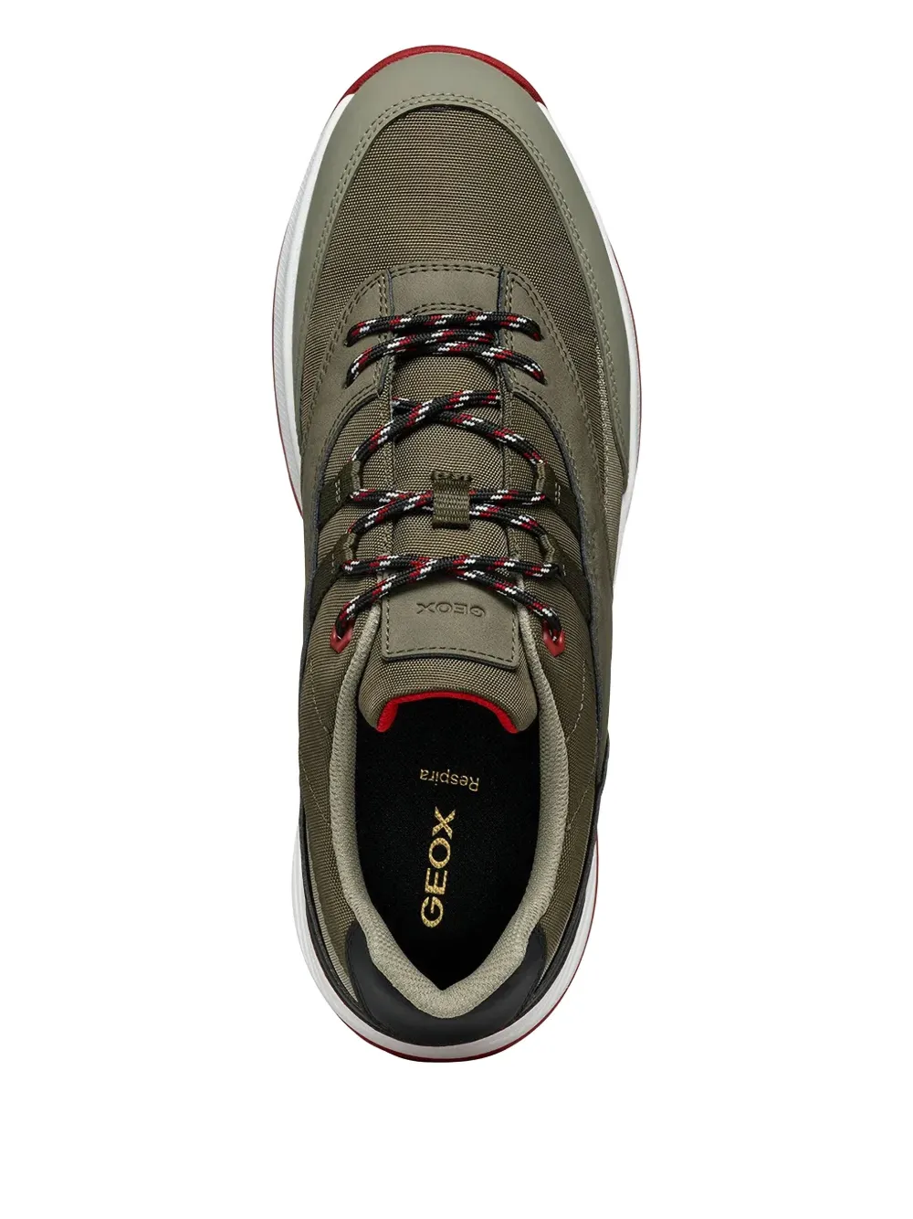 Geox Terrestre sneakers met vlakken Groen
