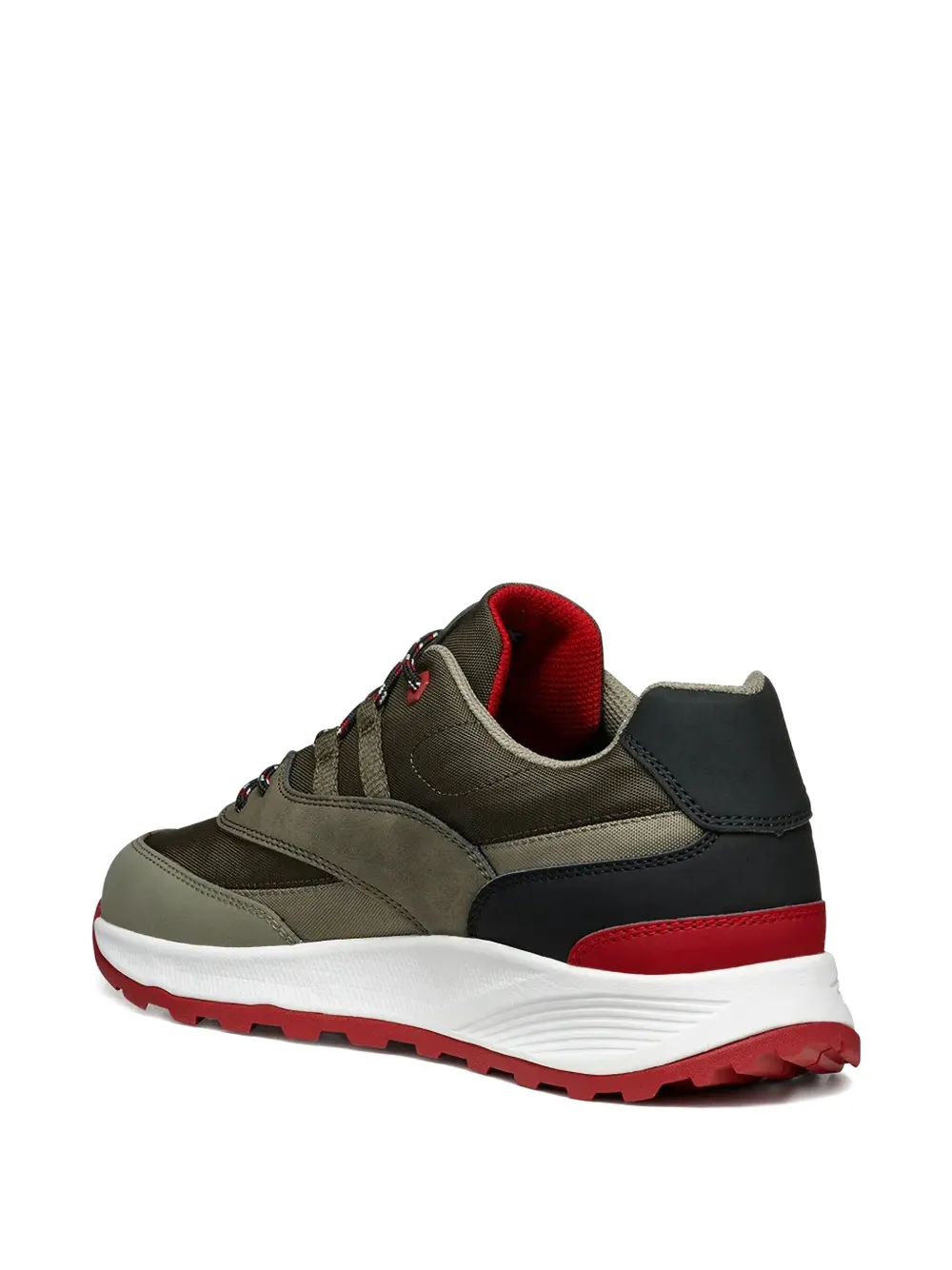 Geox Terrestre sneakers met vlakken Groen