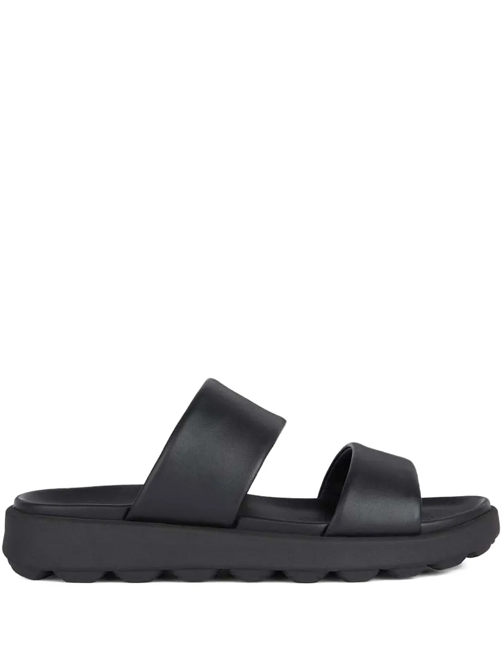 Geox double-strap slides | Zwart | Image 1
