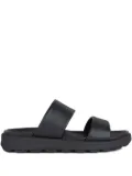 Geox double-strap slides - Black