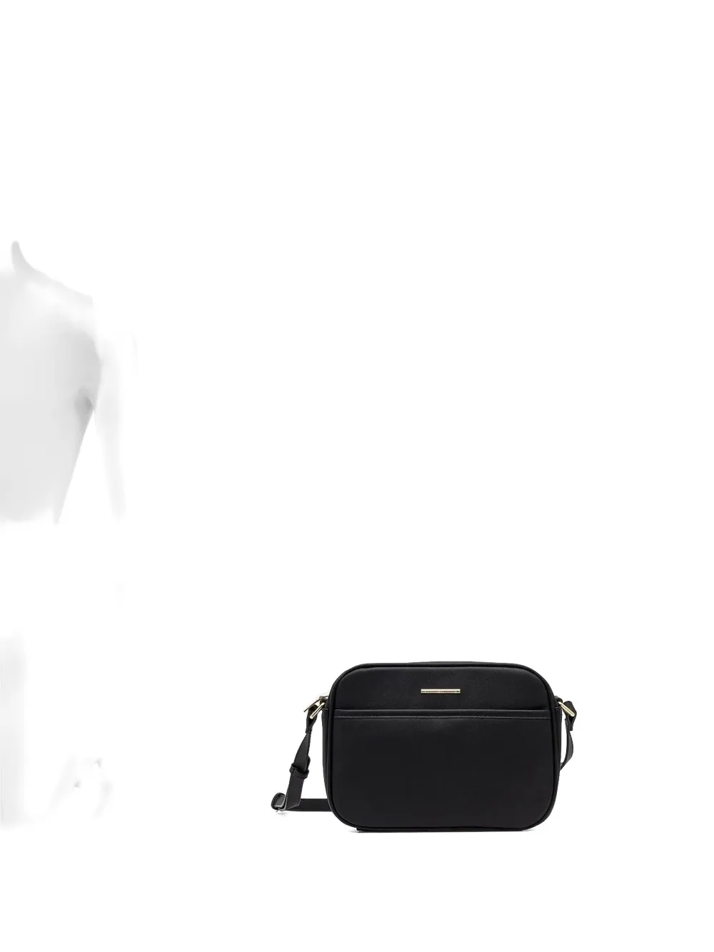 Geox Celestye zip-fastening crossbody bag Zwart