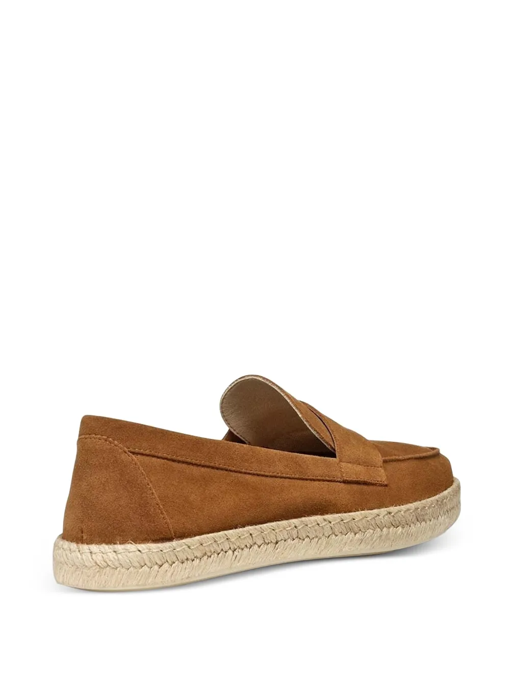 Geox Suède loafers Bruin