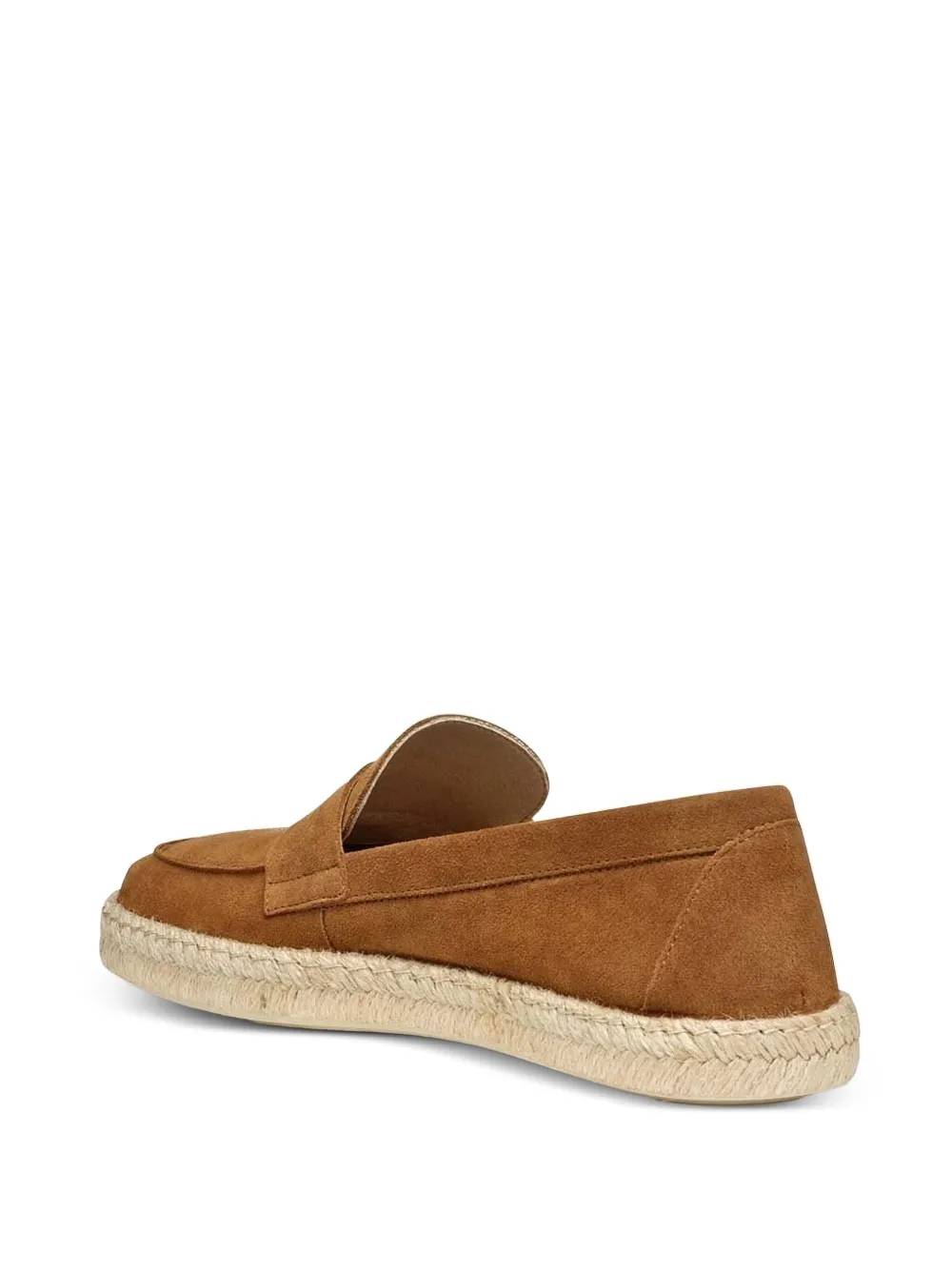 Geox Suède loafers Bruin