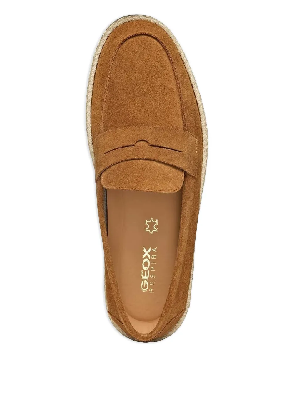Geox Suède loafers - Bruin
