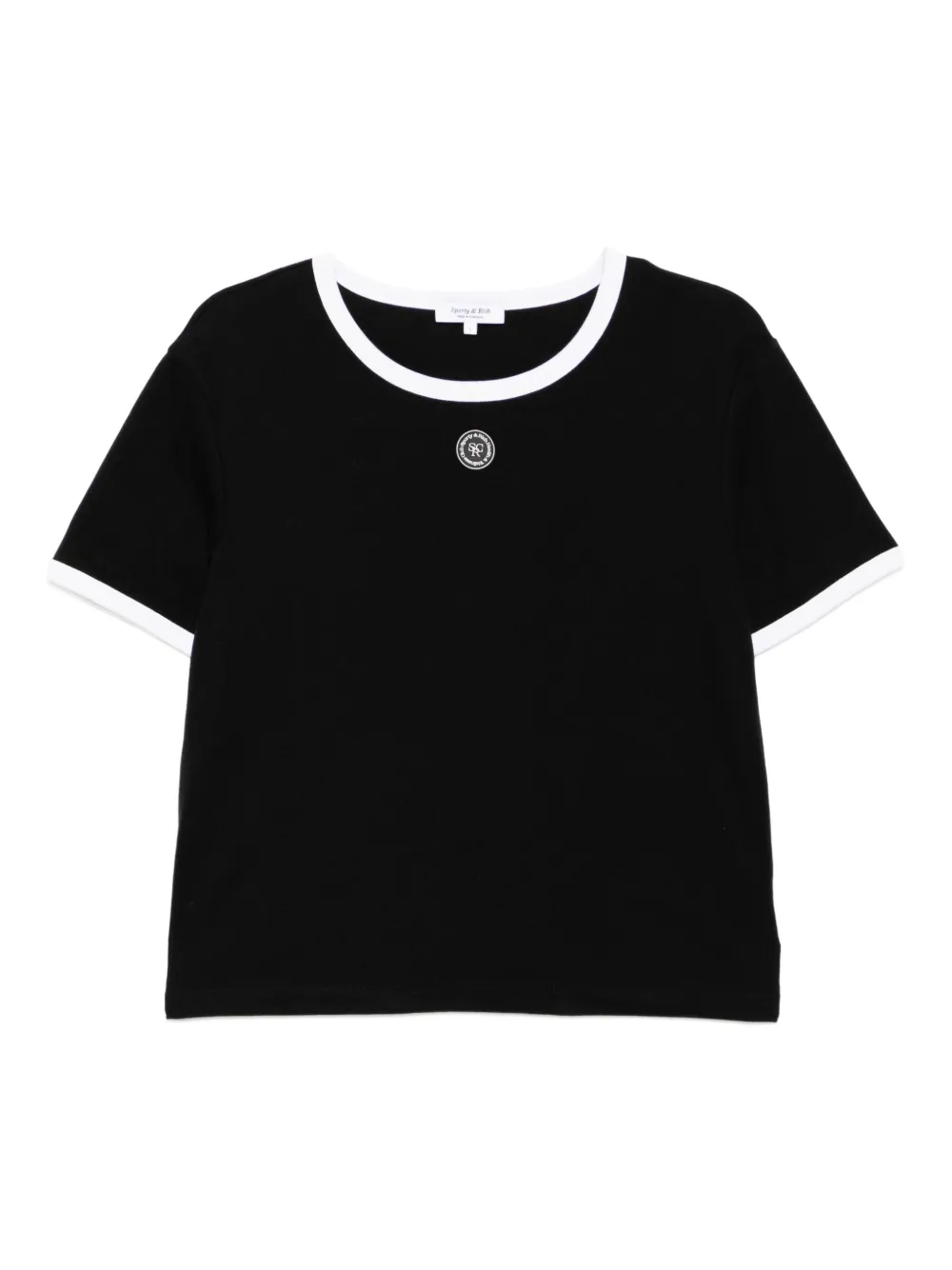 Sporty & Rich SRHWC T-shirt | Black | Image 1