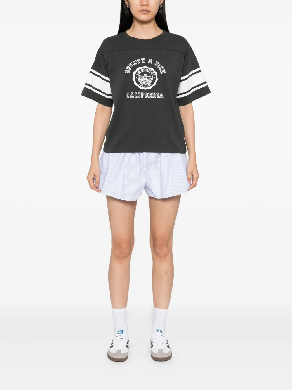 Sporty & Rich logo-print T-shirt | T-Shirts & Jersey Shirts | Image 2