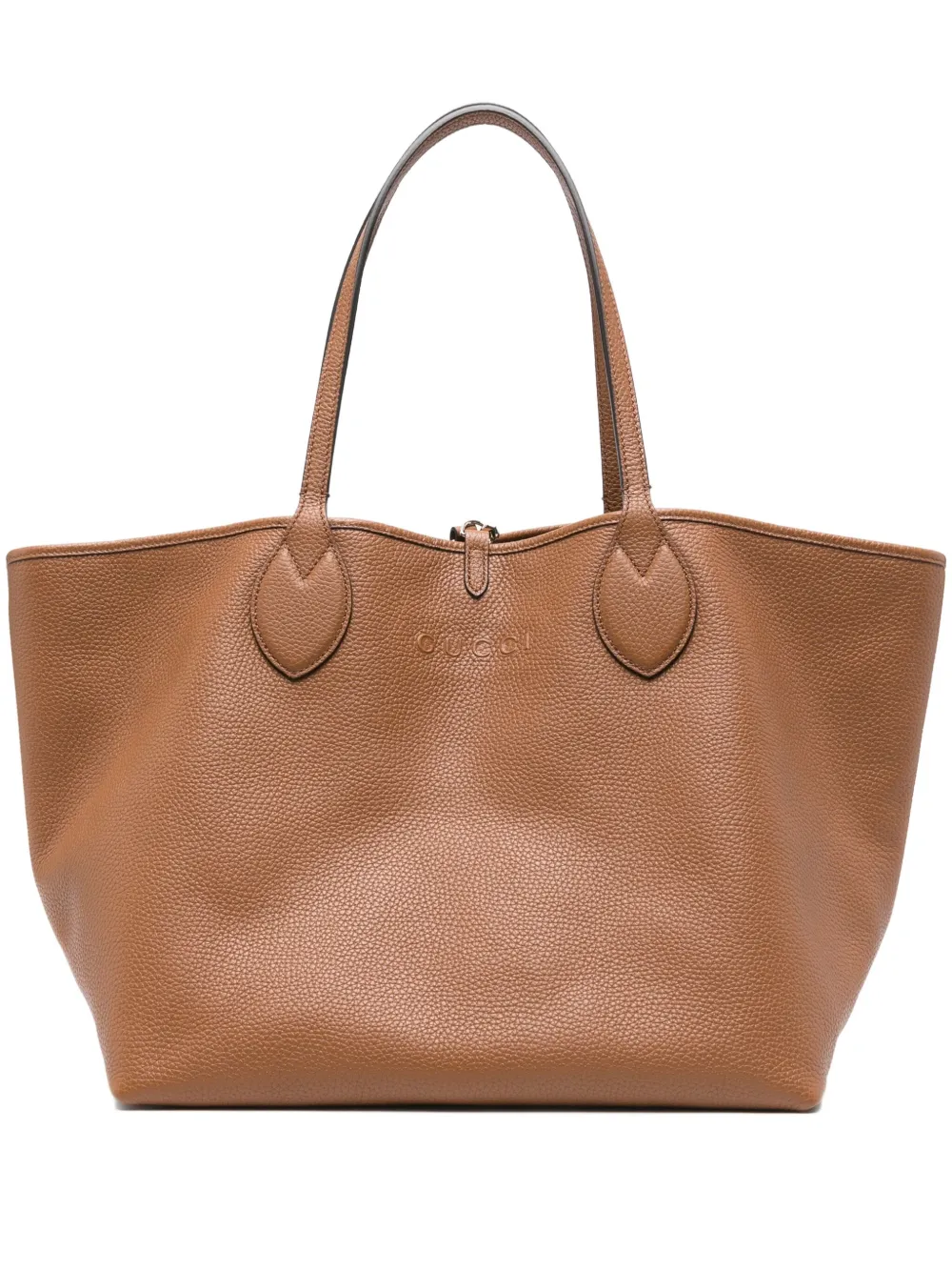 Gucci leather tote bag Bruin