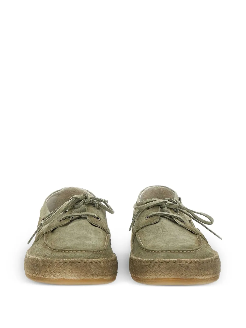 corvari 1933 suede loafers Green