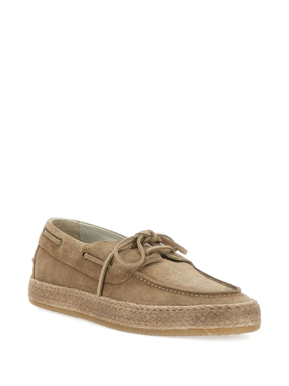 Corvari 1933 Velour loafers - Beige