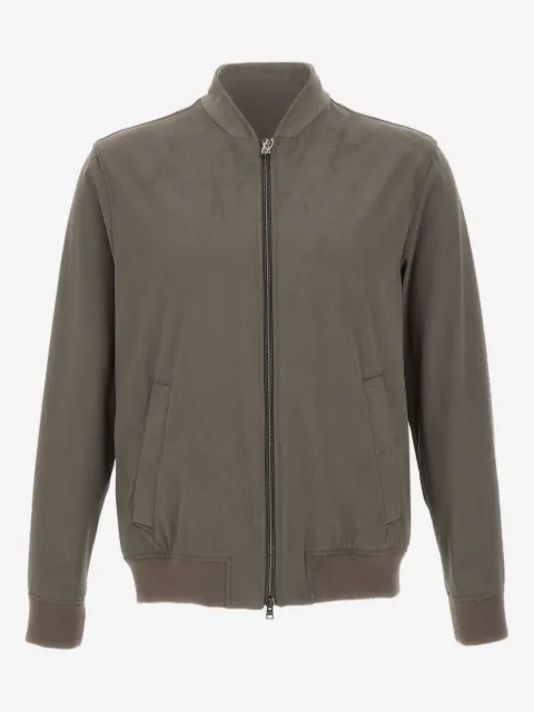 Herno zip-fastening bomber jacket